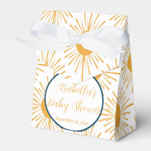 Ballotins Boho Little Ray of Sun Baby shower neutre