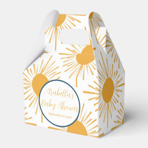 Ballotins Boho Little Ray of Sun Baby shower neutre