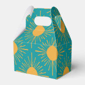 Ballotins Boho Little Ray of Sun Baby shower Turquoise (Arrière)