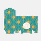 Ballotins Boho Little Ray of Sun Baby shower Turquoise (Déplié)