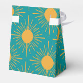Ballotins Boho Little Ray of Sun Baby shower Turquoise (Arrière)