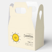 Ballotins Boho Little Ray Of Sunshine Baby shower (Ouvert)