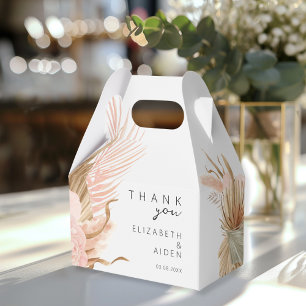 Ballotins Boho Mariage Box Geschenkschachtel