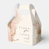 Ballotins Boho Mariage Box Geschenkschachtel (Verso)