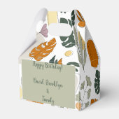 Ballotins Boho monstère de verdure feuille nature personnali (Arrière)