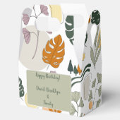 Ballotins Boho monstère de verdure feuille nature personnali (Ouvert)