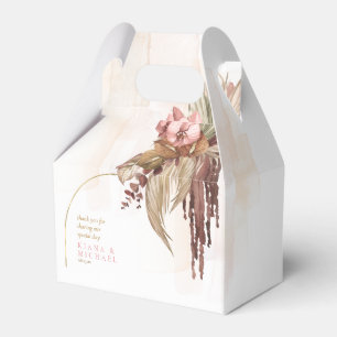 Ballotins Boho Oasis Fleurs de Mariage Remerciements ID959
