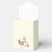 Ballotins Boho Oh Baby Baby shower Bassinet Jaune (Ouvert)