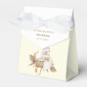 Ballotins Boho Oh Baby Baby shower Bassinet Jaune (Verso)