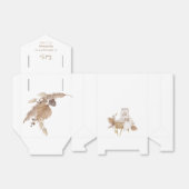 Ballotins Boho Oh Baby Baby shower Bassinet neutre (Déplié)