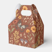 Ballotins Boho Orange Brûlé | Fleur Sauvage (Arrière)