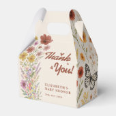Ballotins Boho Orange Brûlé | Papillon Fleur Sauvage (Verso)