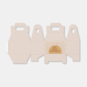 Ballotins Boho Our Little Sunshine Anniversaire (Déplié)