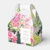 Ballotins Boho Pink Green Bougainvillea Mariage (Arrière)