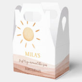 Ballotins Boho Premier Voyage Autour Du Soleil Ballotin Anni (Ouvert)