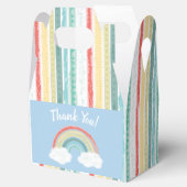 Ballotins Boho Rainbow Baby shower Blue Boy (Ouvert)