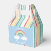 Ballotins Boho Rainbow Baby shower Blue Boy (Arrière)