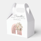 Ballotins Boho Rainbow Girl Baby shower (Arrière)