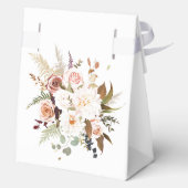 Ballotins Boho Roses de couleur douce / Fleurs blanches (Verso)