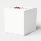 Ballotins Boho Roses plumes Mariage (Arrière)