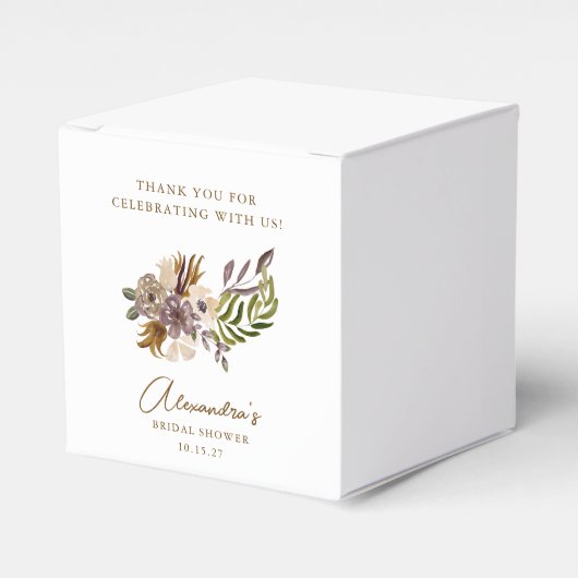 Ballotins Boho Rustic Nature Botanique Fête des mariées pers (Verso)