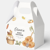 Ballotins Boho Rustique Cultivé Localement Baby shower De Po (Recto)