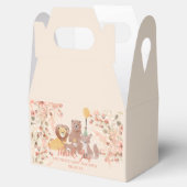 Ballotins Boho Safari Blush Pampas Merci en herbe rose (Ouvert)