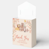 Ballotins Boho Safari Blush Pampas Merci en herbe rose (Ouvert)