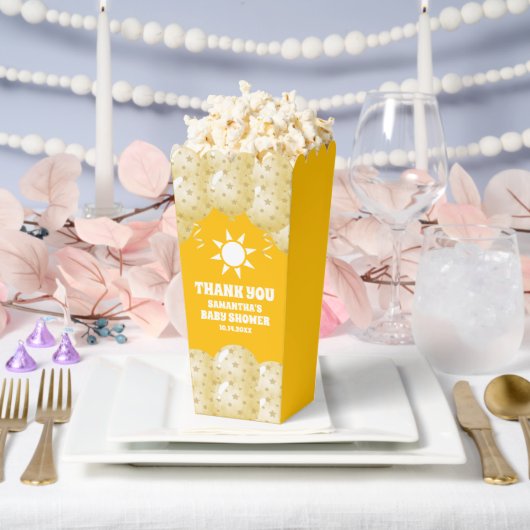 Ballotins Boho Sunshine Balloons Baby shower Popcorn (Mariage)