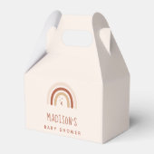 Ballotins Boho Terracotta Rainbow Stars & Moon Baby shower (Arrière)