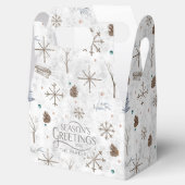 Ballotins Boho Twigs & Pinecone Christmas ID986 (Ouvert)