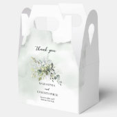 Ballotins Boho verdure eucalyptus cadre doré (Ouvert)