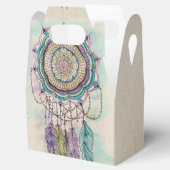 Ballotins Boho Watercolor Mandala Dreamcatcher (Ouvert)