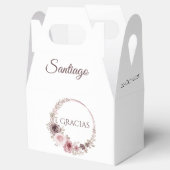 Ballotins Boho Wedding Favor Boxes (Ouvert)