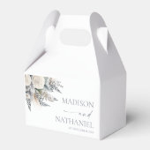 Ballotins Boho White Rose Floral Mariage Jardin (Arrière)