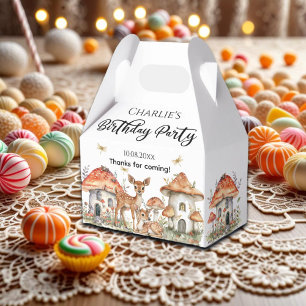 Ballotins Boho Woodland Forest Animaux fête d'anniversaire