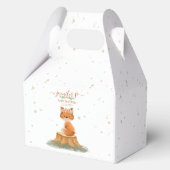 Ballotins Boho Woodland Fox Baby Shower Floral Script (Verso)