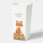Ballotins Boho Woodland Fox Baby Shower Floral Wreath (Recto)