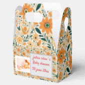 Ballotins bohoPERSONNALISÉ BLANC ORANGESHOWER Invitation (Ouvert)