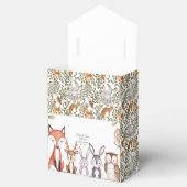 Ballotins Bois Animaux mignons Baby shower Merci (Ouvert)