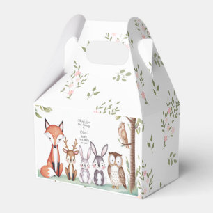Ballotins Bois Animaux mignons Baby shower Merci