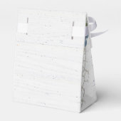 Ballotins Bois blanchis avec fleurs de mariage (Arrière)