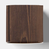 Ballotins Bois Brown foncé rustique clôture en bois Style ch (Haut)