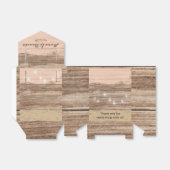 Ballotins Bois Rose Rustique et Lanternes (Déplié)