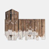 Ballotins Bois rustique et lanternes (Déplié)