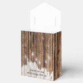 Ballotins Bois rustique et lanternes (Ouvert)