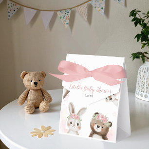 Ballotins Bois Whimsical Floral boho Baby shower fille