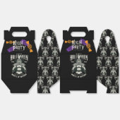 Ballotins Boîte à bonbons d'Halloween avec conception sorciè (Déplié)