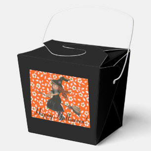 Ballotins Boîte à bonbons petite sorcière