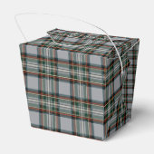 Ballotins Boîte à cadeau tartan avec note dessinée à la main (Arrière)